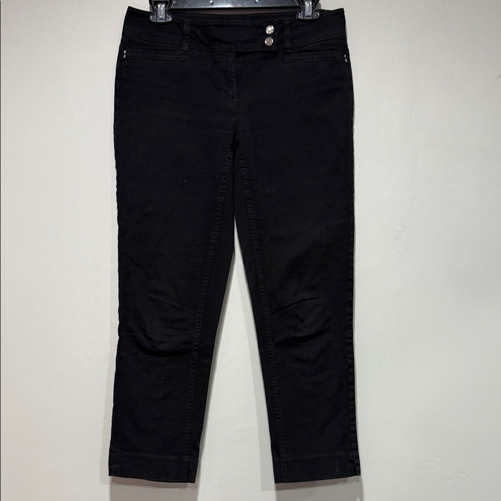 White House Black Market Dark Gray Trousers